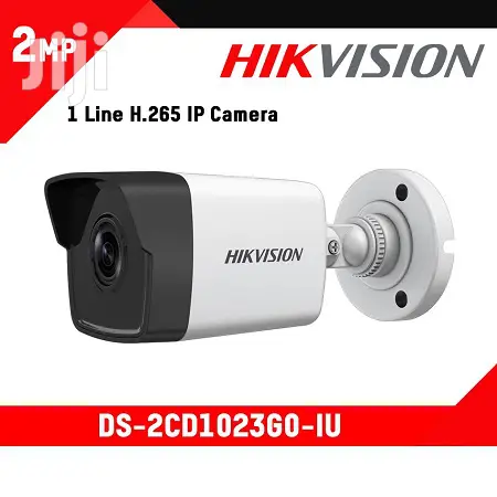 Hikvision CCTV Ds-2cd1023g0-Iu 2mp IP Bullet Camera With Mic