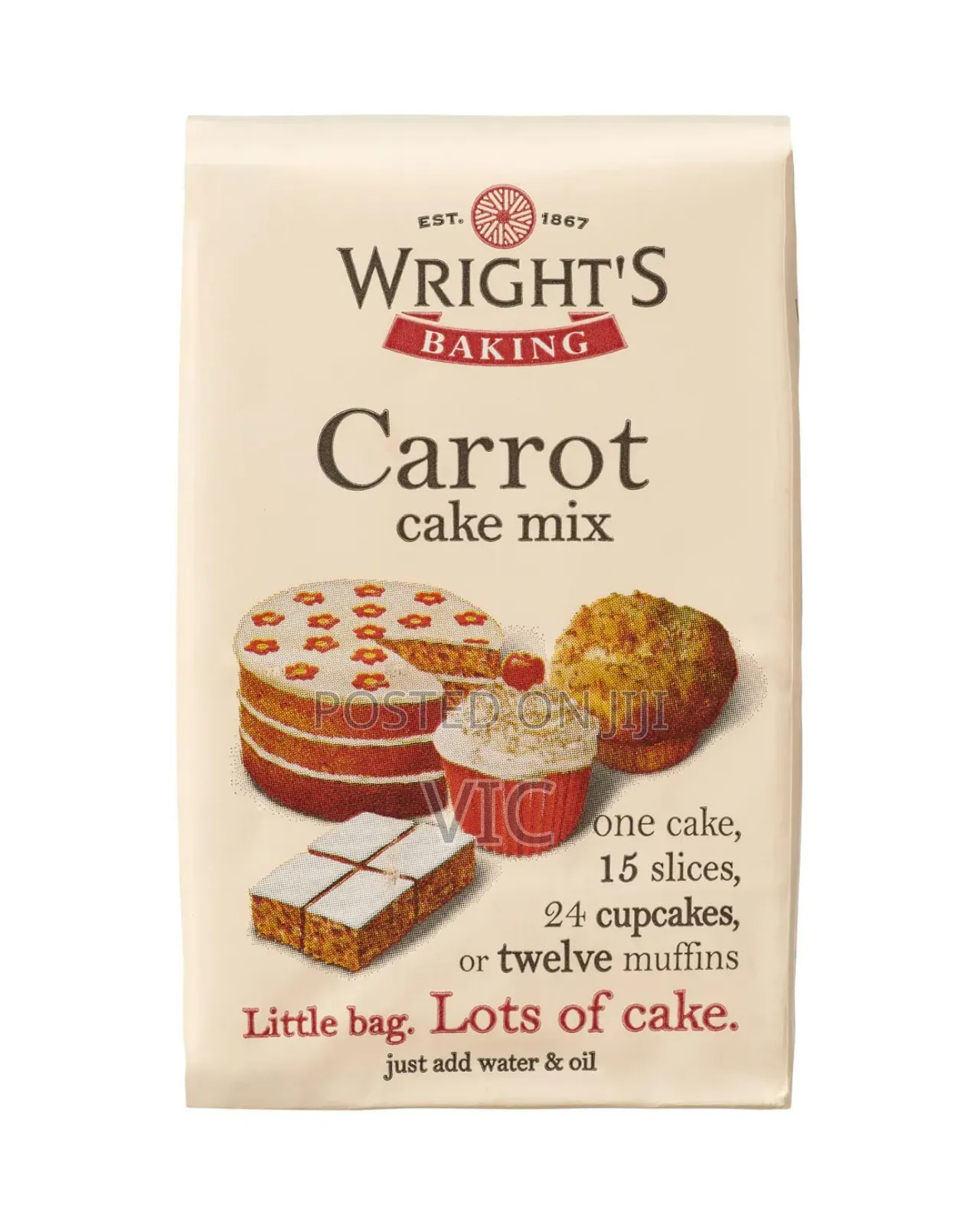 Wrights Cake Mix 500g
