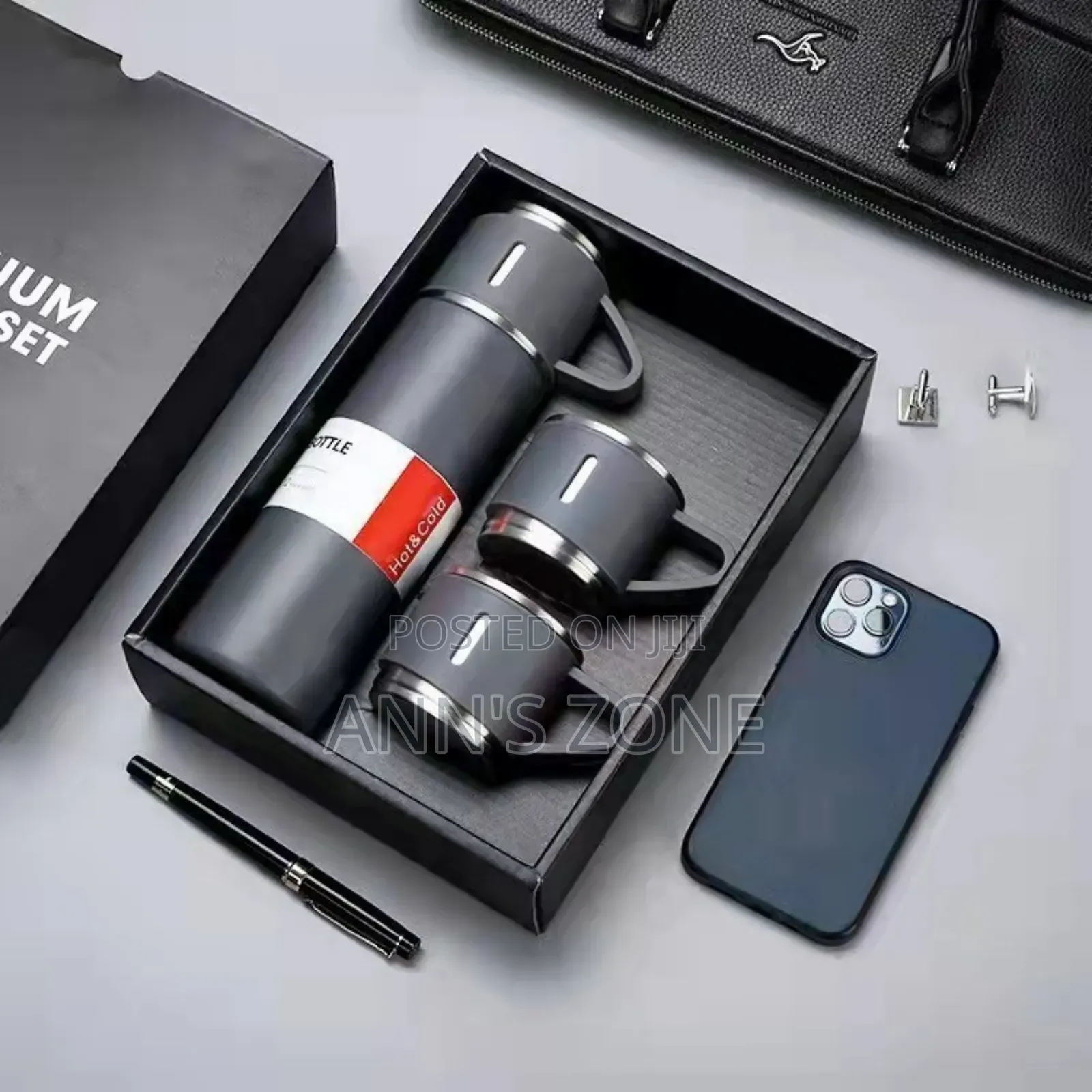 Premium 3 in 1 Vacuum Flask