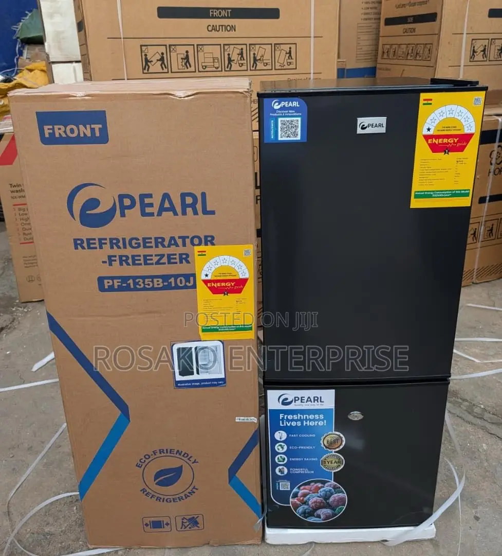 Pearl 94l Double Door Refrigerator (Pf 135b -10j)