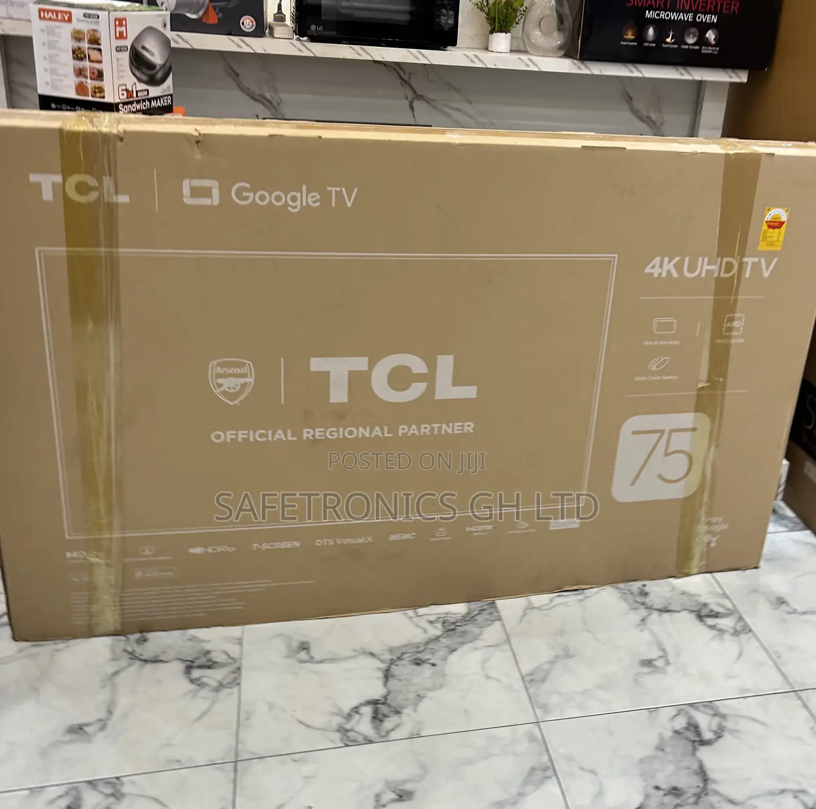 Unique Sleek TCL Led Smart Uhd 75 Inch P755 Tv