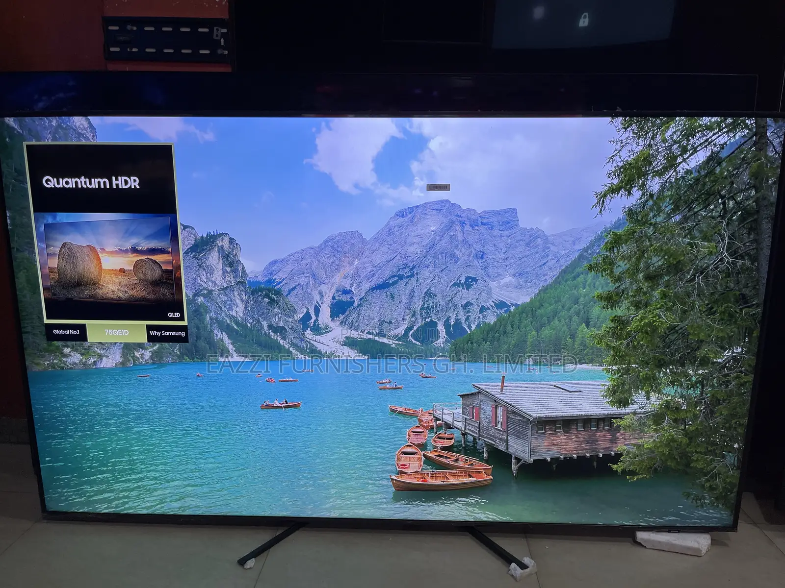 75qeid Samsung 75 Inc Qled 2024/25 Model Uhd HDR Smart Satellite Tv