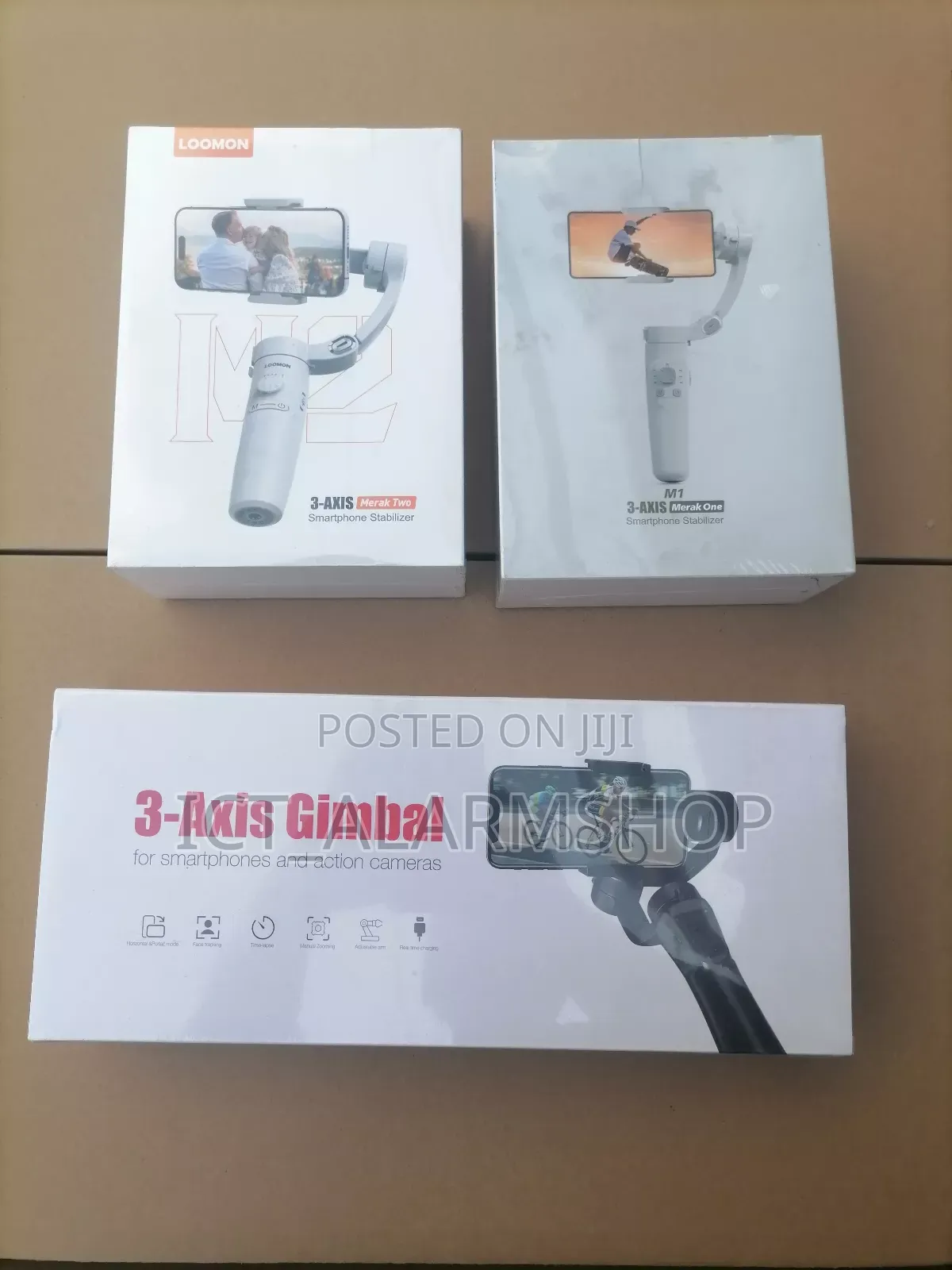 3 Axis Gimbal for Smartphone and Action Cameras