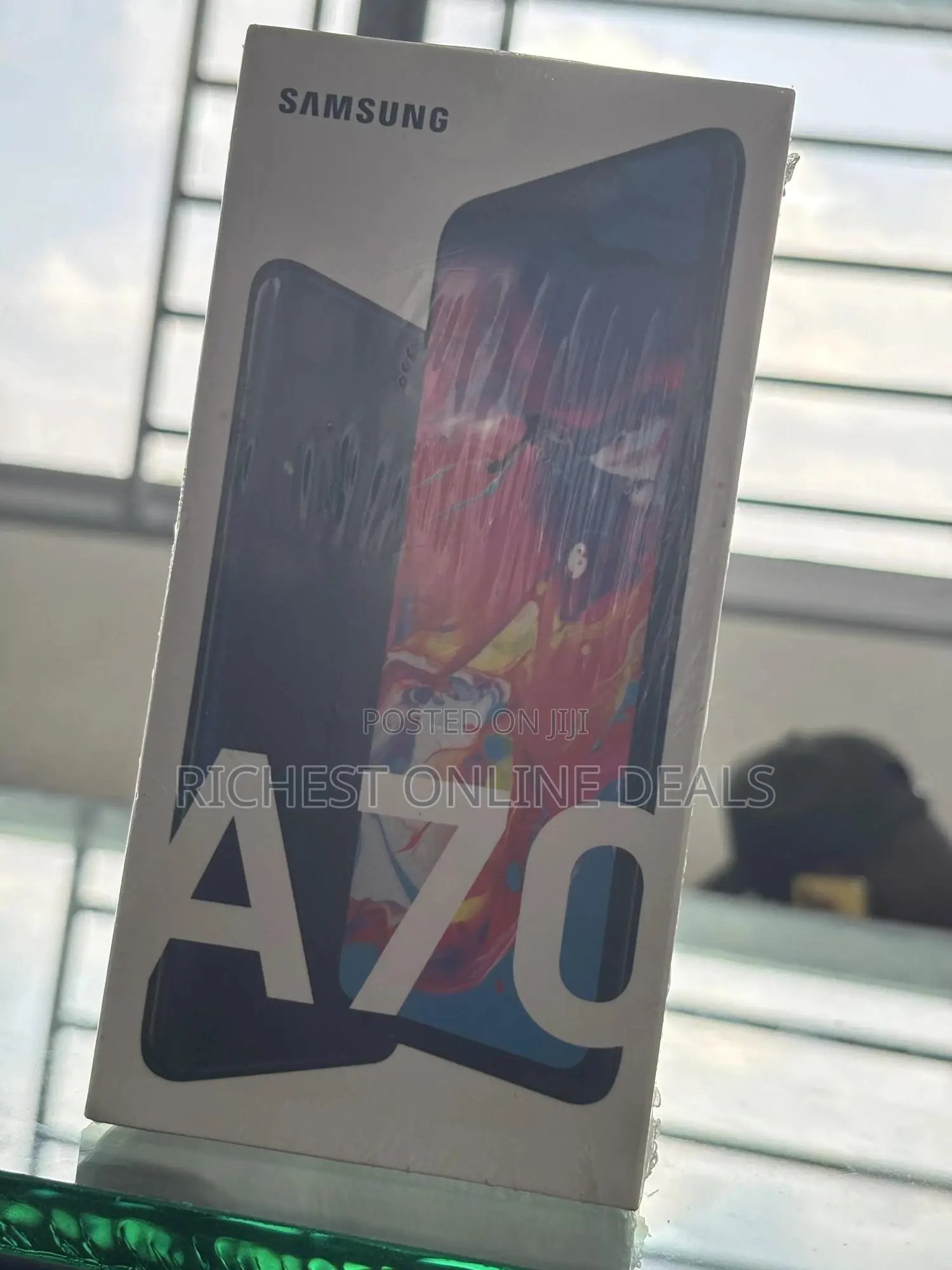 New Samsung Galaxy A70 128 GB Black