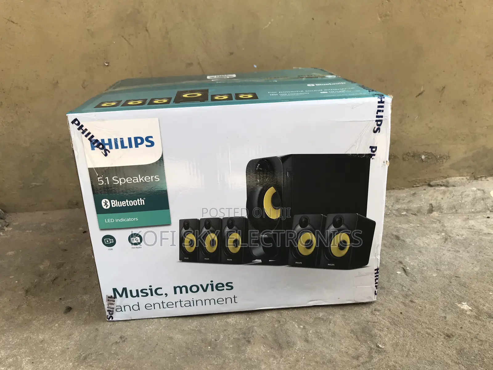 Philips Latest Bluetooth Speaker 5.1channel