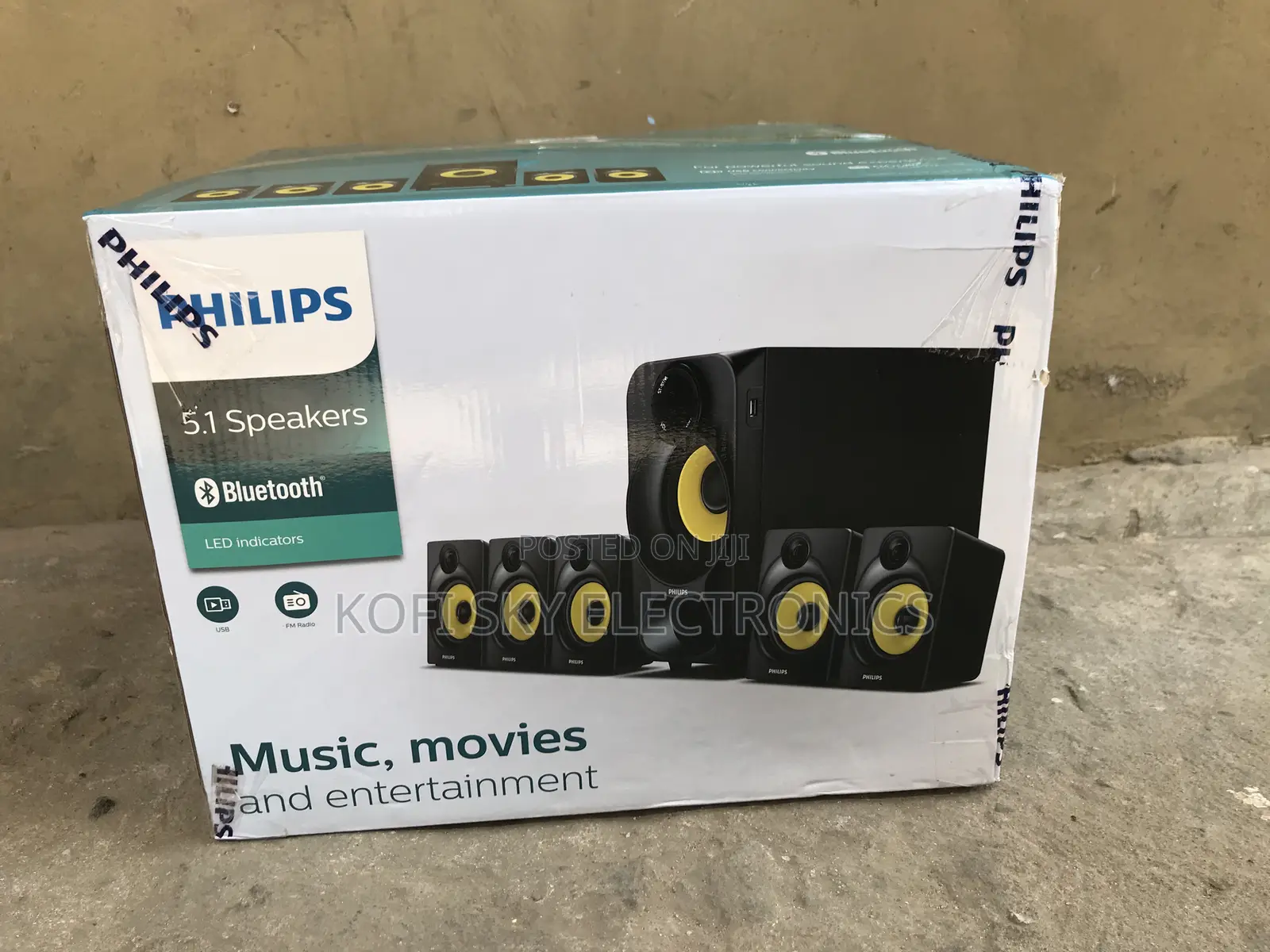 Philips Latest Bluetooth Speaker 5.1channel