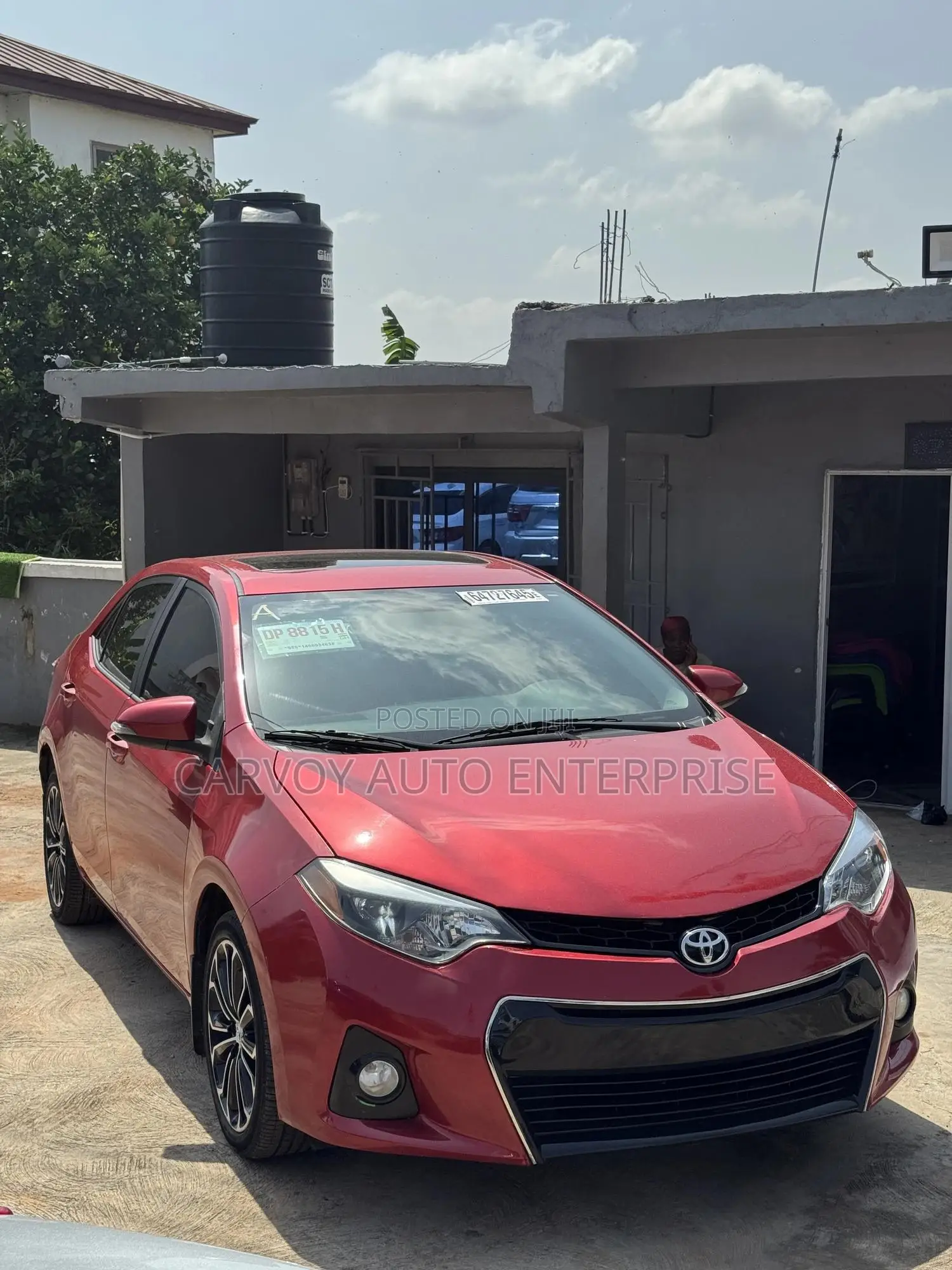 Toyota Corolla 2015 Red