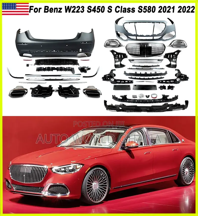 Mercedes-benz W223 2021 2024 S Class Upgrade Kit To Maybach