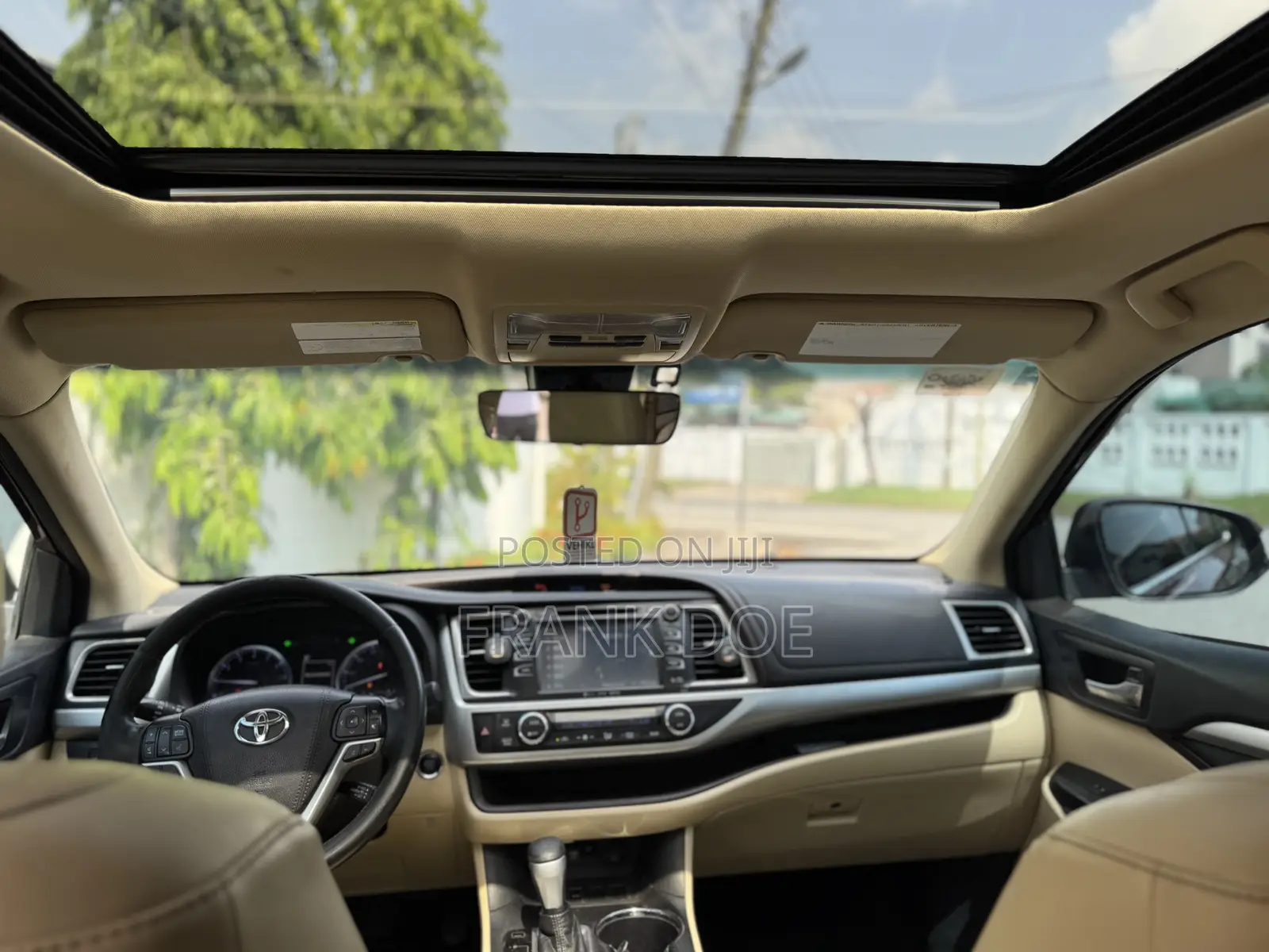 Toyota Highlander XLE 4x4 V6 (3.5L 6cyl 8A) 2018 Burgundy