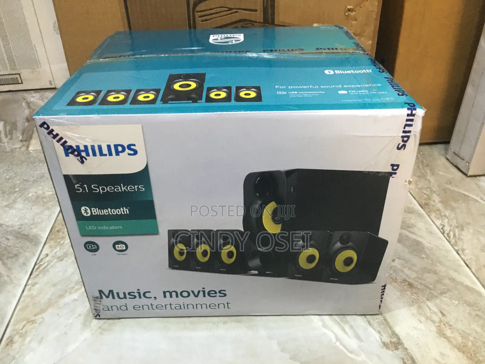 Philips Speaker 5.1 Bluetooth Philips-Spa3800b
