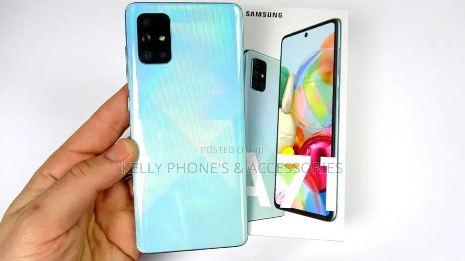 New Samsung Galaxy A71 128 GB Blue
