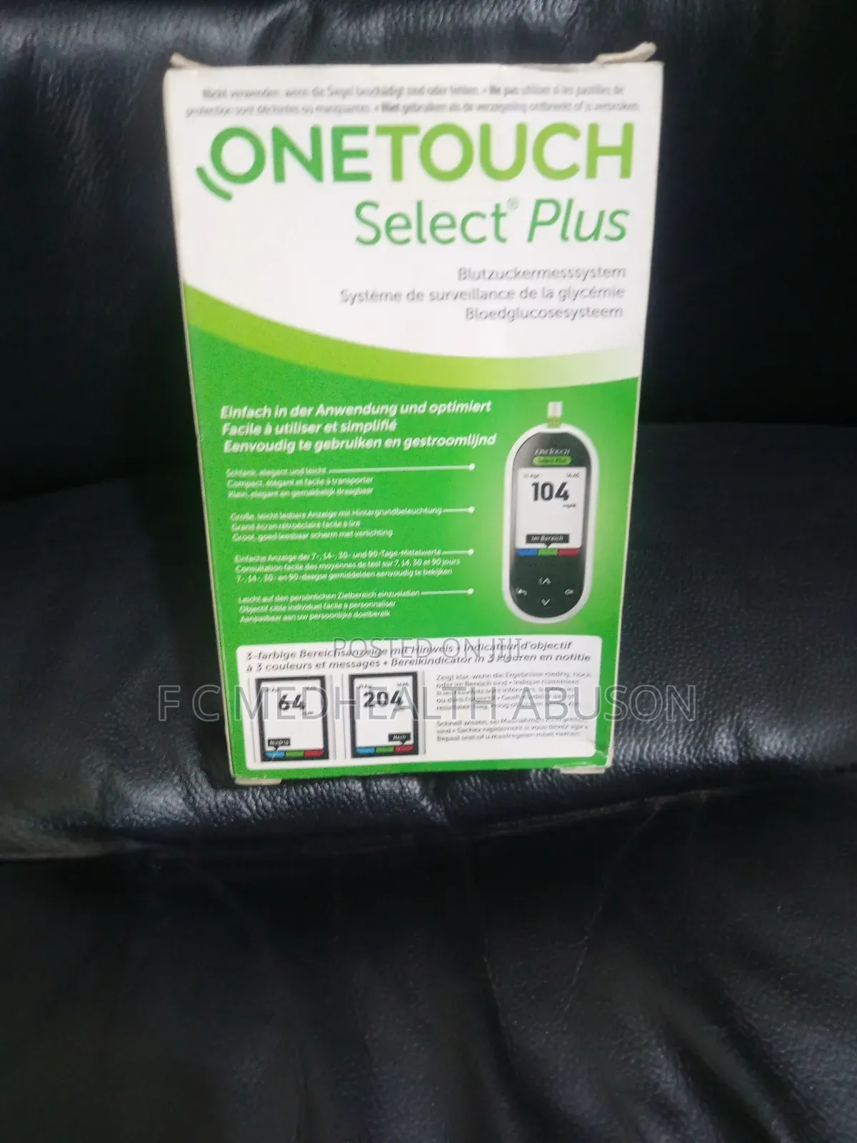 One Touch Select Plus Glucometer Machine