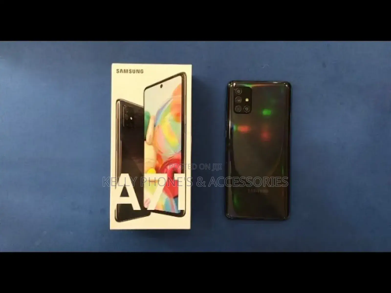 New Samsung Galaxy A71 128 GB Black