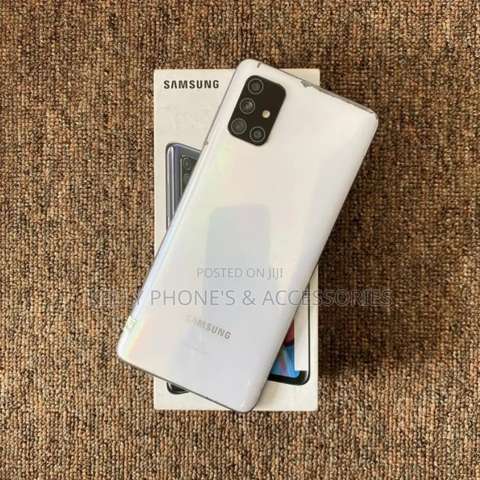 New Samsung Galaxy A71 128 GB White