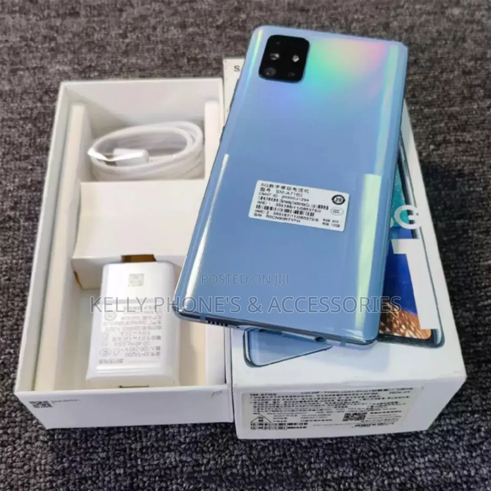 New Samsung Galaxy A71 128 GB White