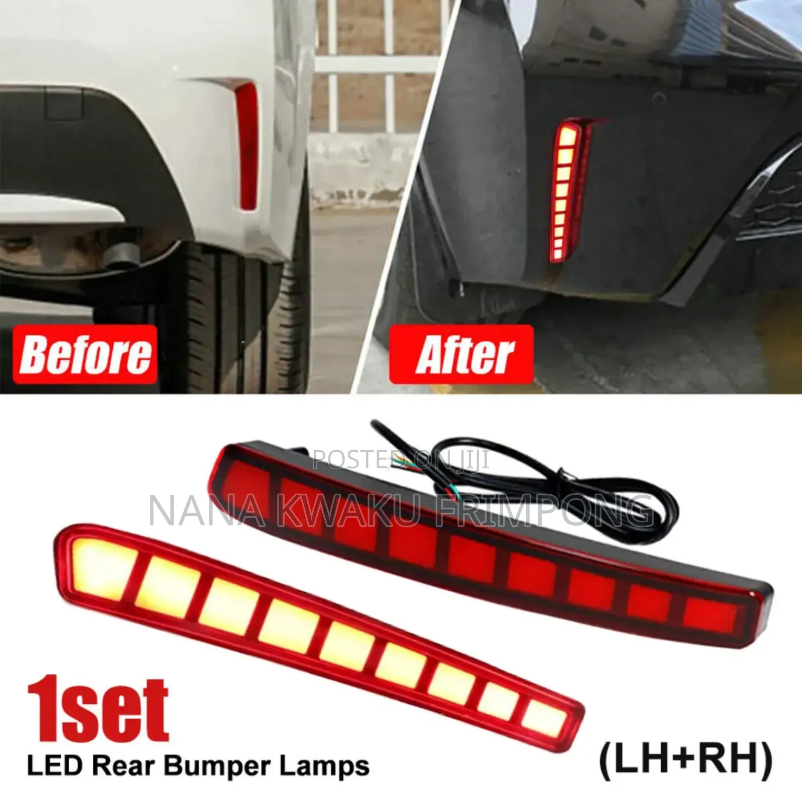 Toyota Corolla 2019 Rear Bumper Reflector Led Light Available