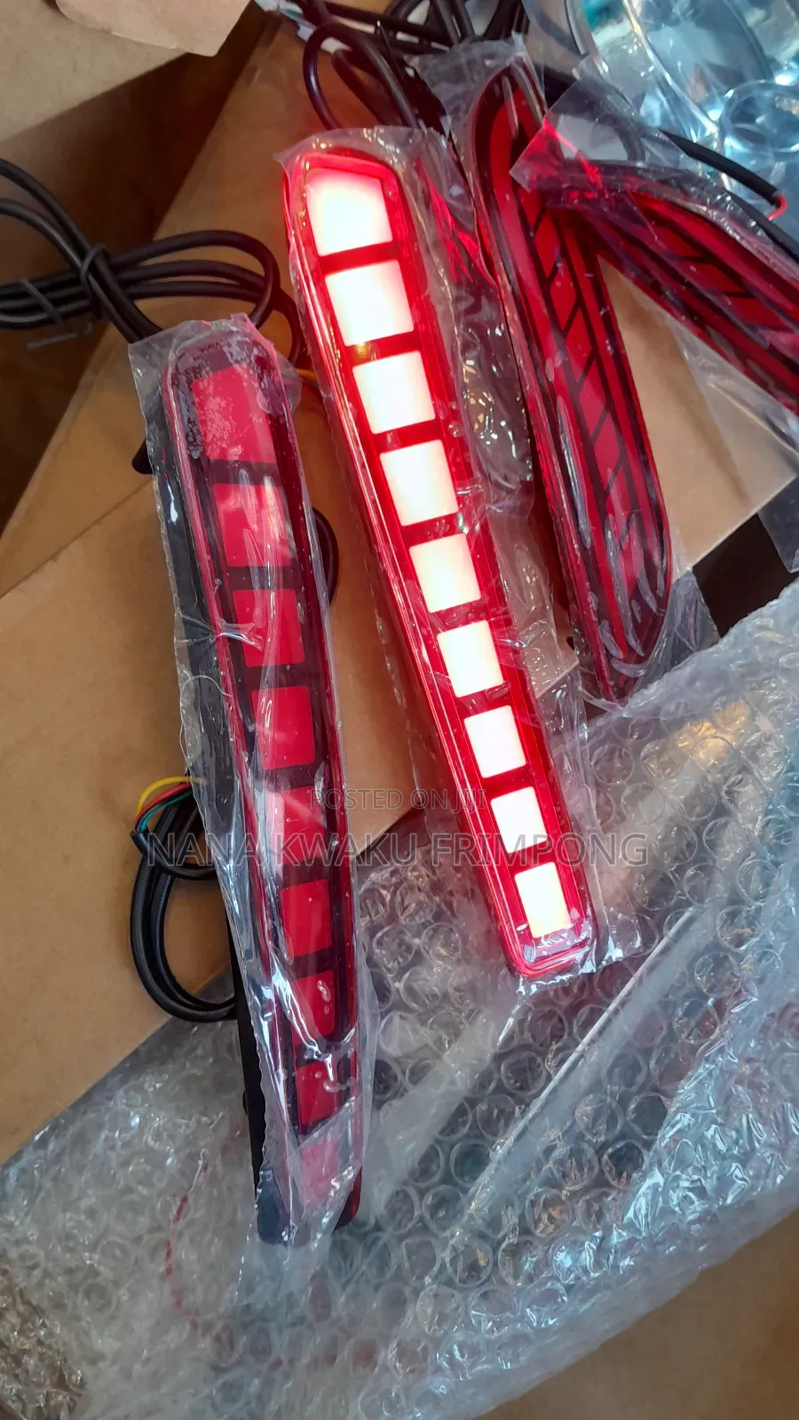 Toyota Corolla 2019 Rear Bumper Reflector Led Light Available