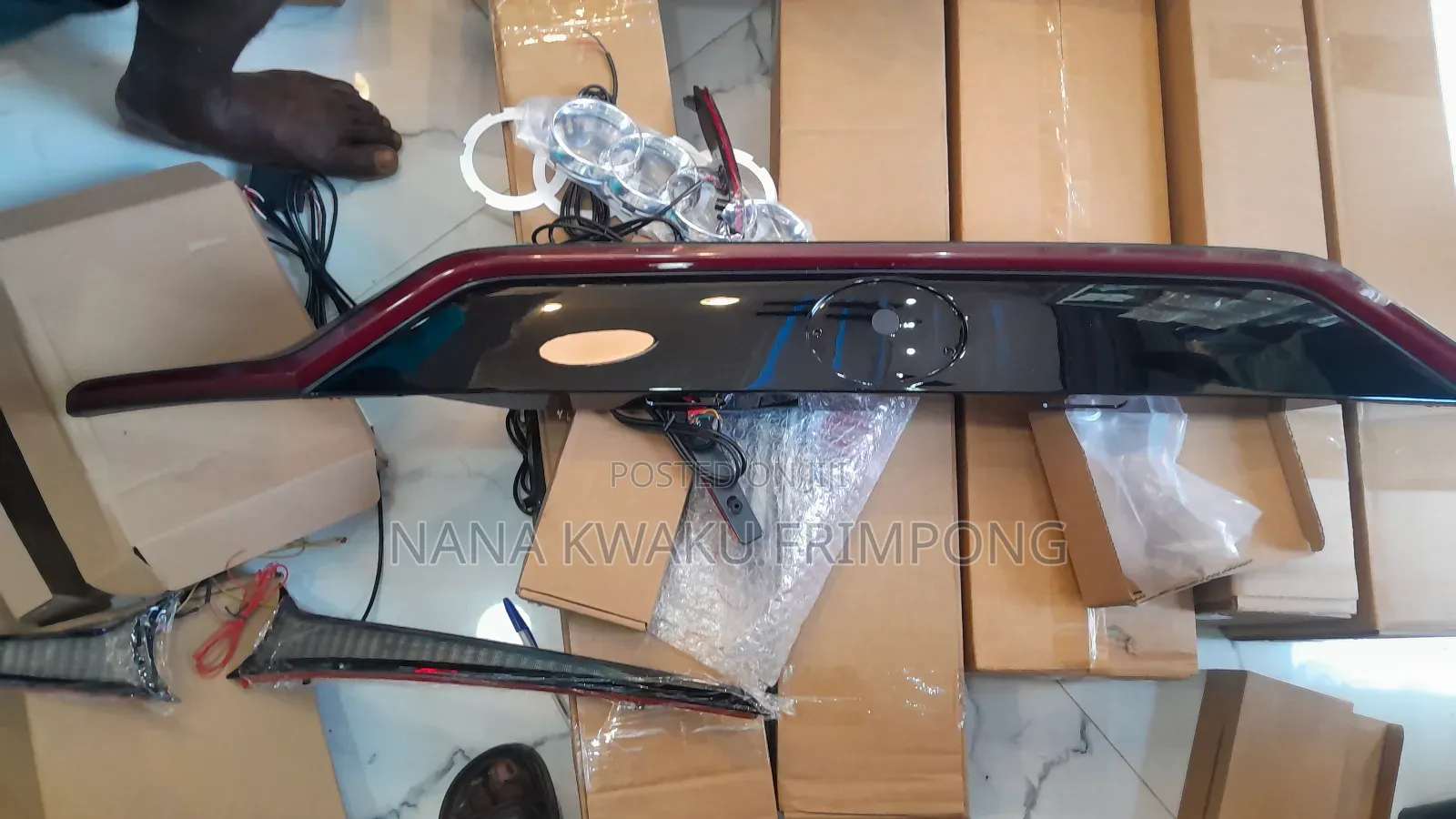 Toyota Rav4 2019 To 2021 Rear Boot Chrome Led Light Available