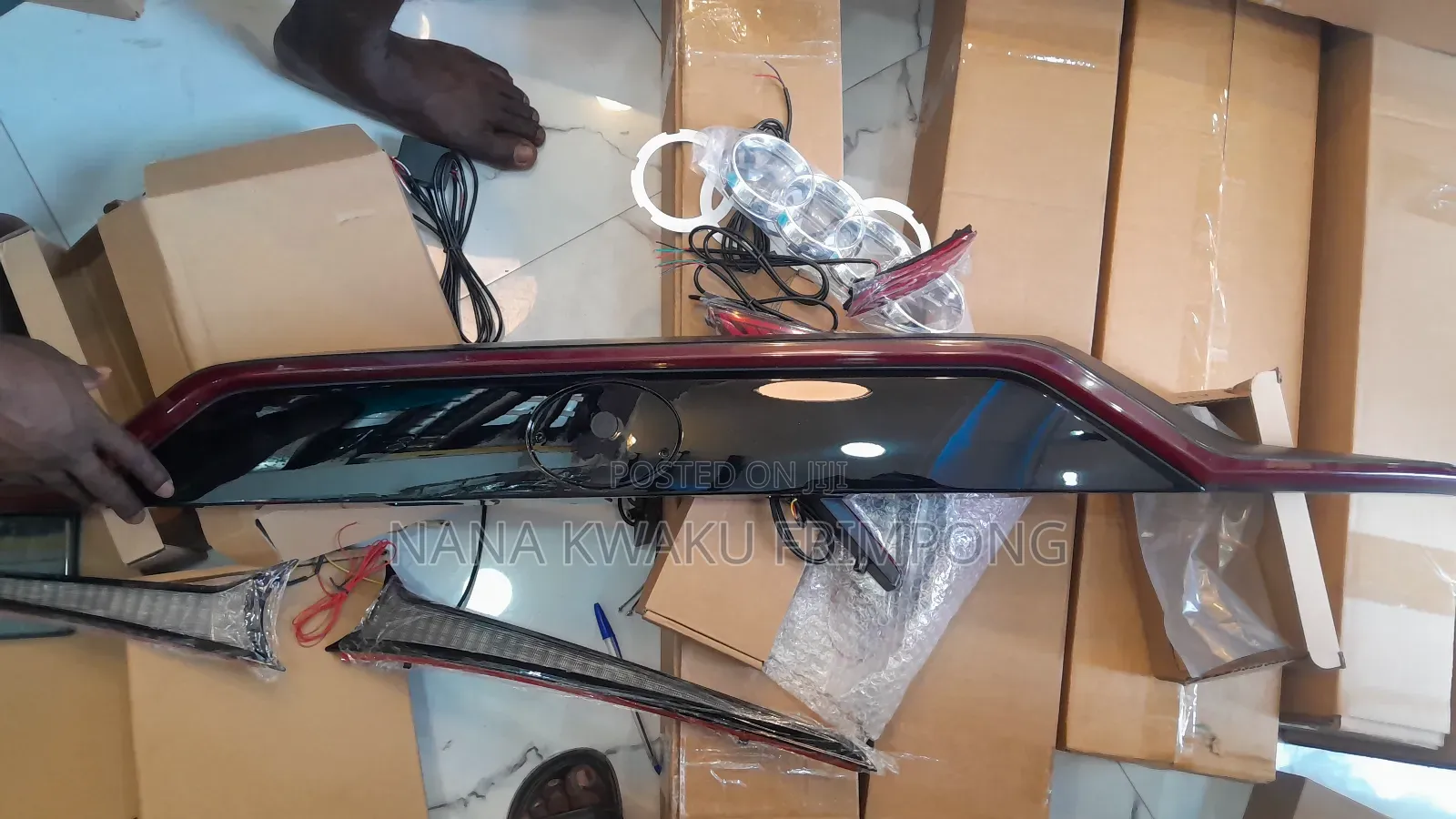 Toyota Rav4 2019 To 2021 Rear Boot Chrome Led Light Available