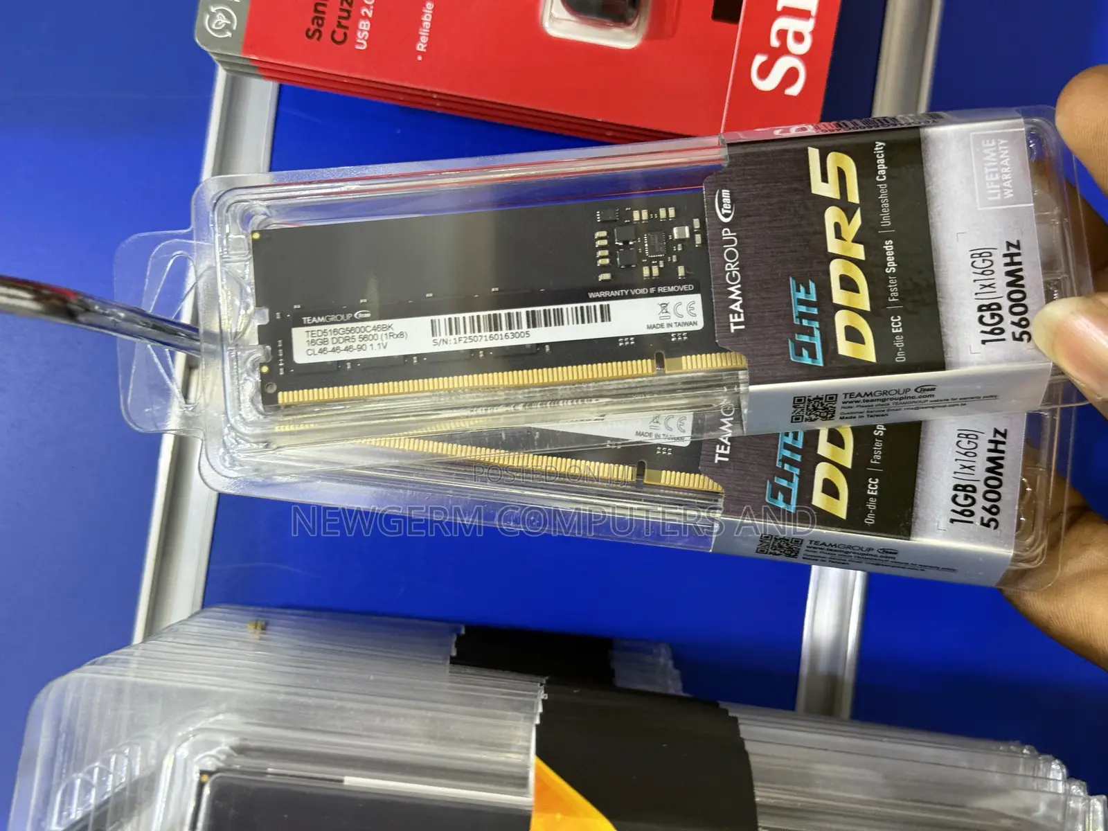 16gb Ddr5 Desktop Memory (Ram) 5600mhz