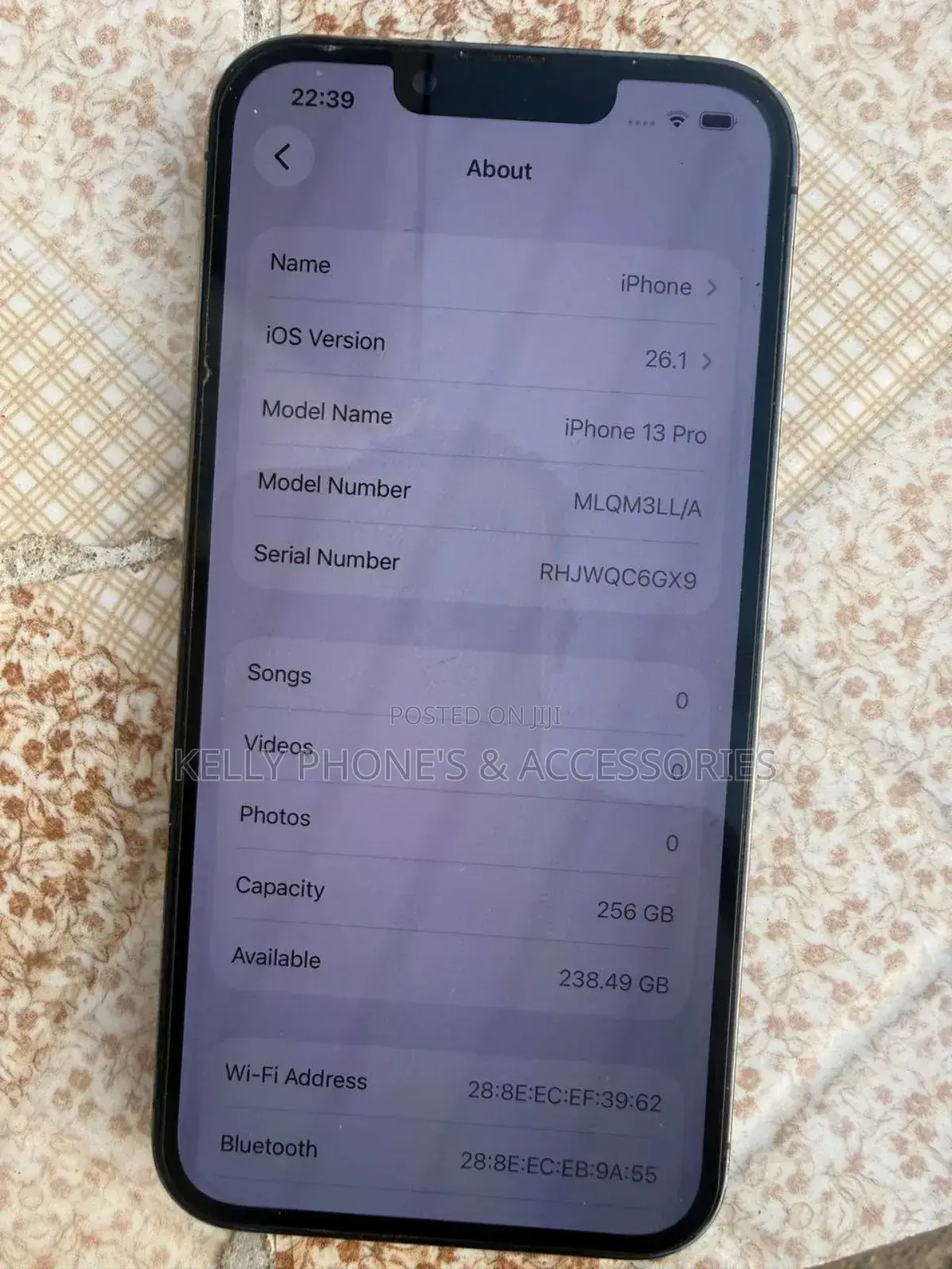 Apple iPhone 13 Pro 256 GB Black
