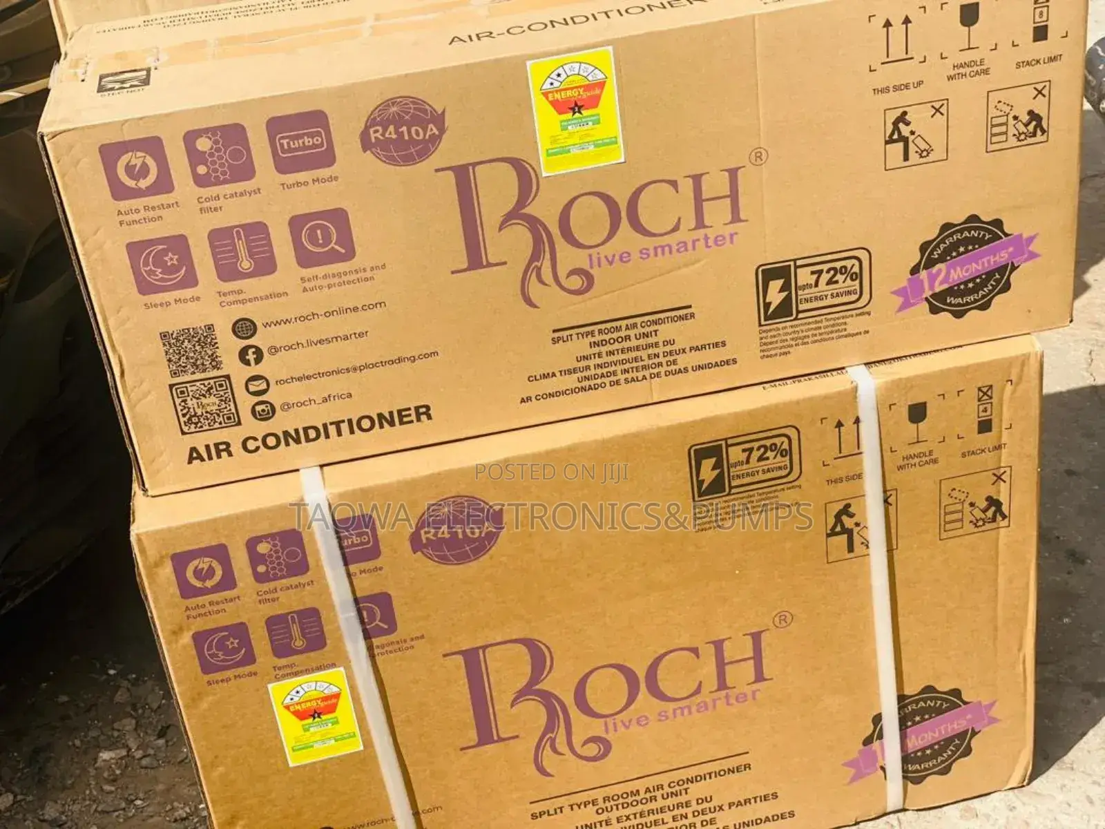 Roch 1.5hp Efficient Air Conditioner