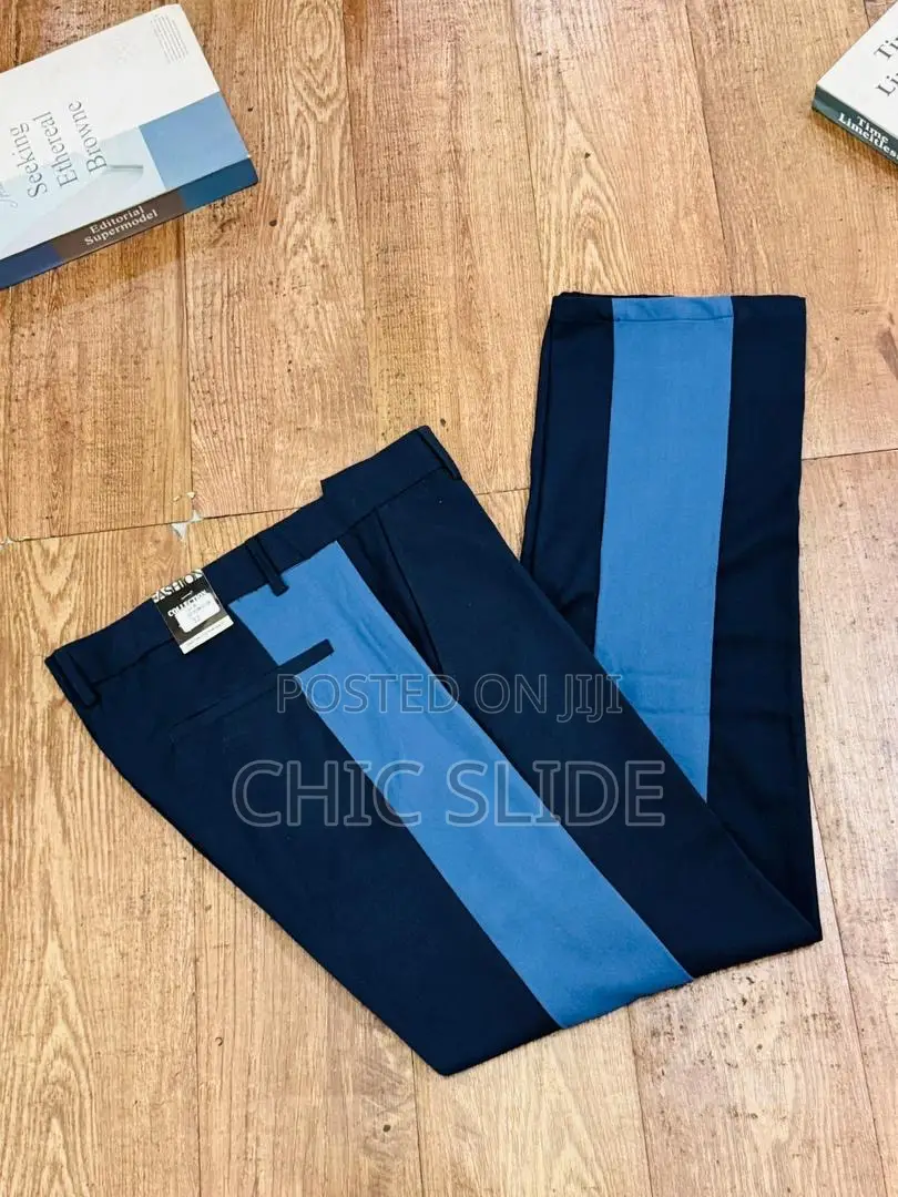 Neat Beltless Pants