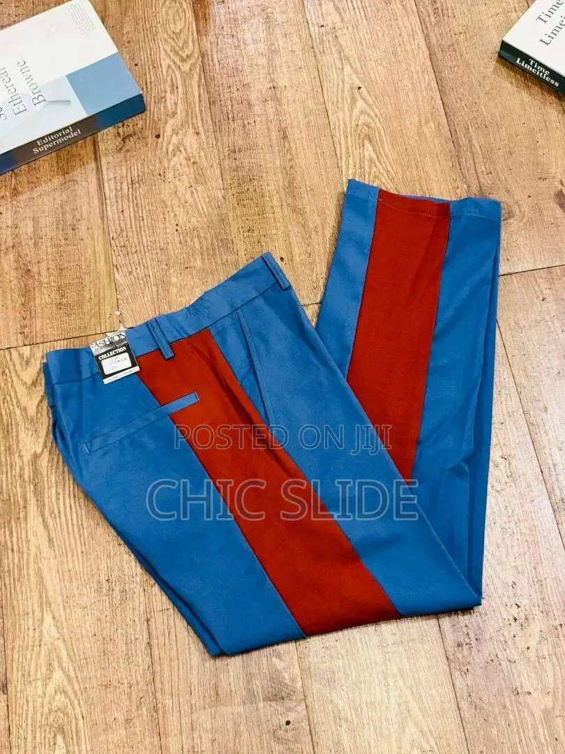 Neat Beltless Pants