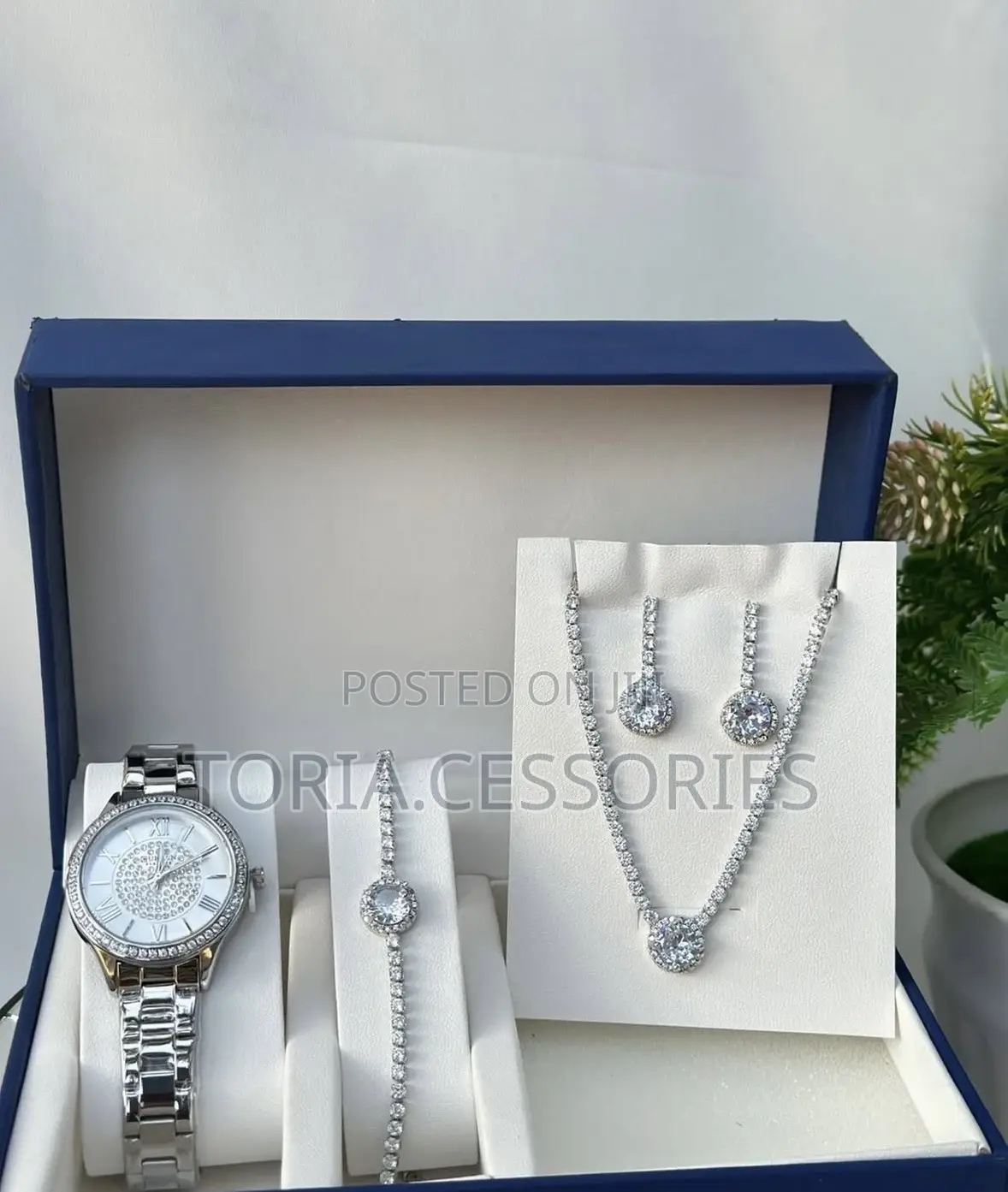 Watch, Necklace and Bracelet Set