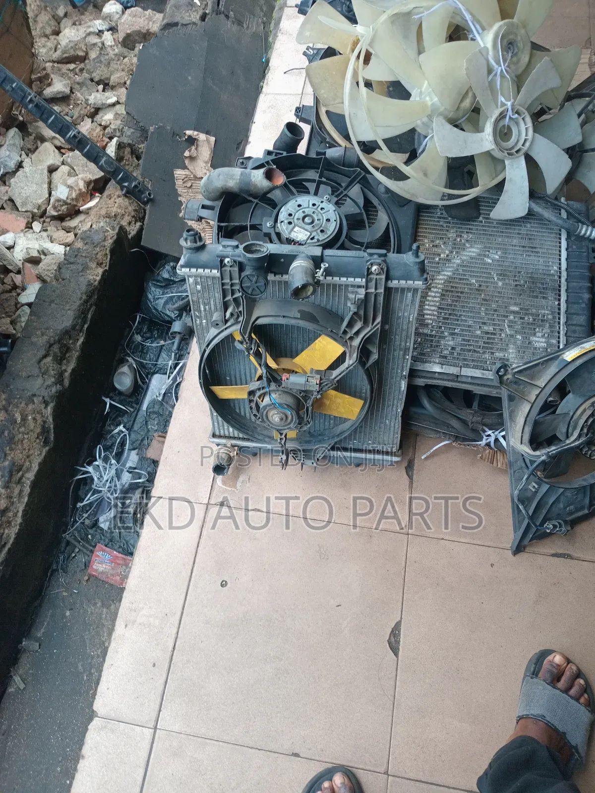 Radiator Fan and Components