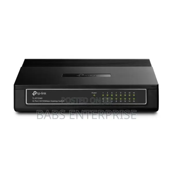 Tp-link Tl-sf1016d 16-port 10/100mbps Desktop Switch