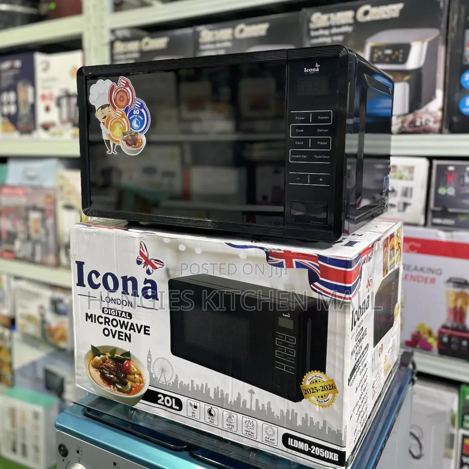 Icona Digital Microwave 20 Litres