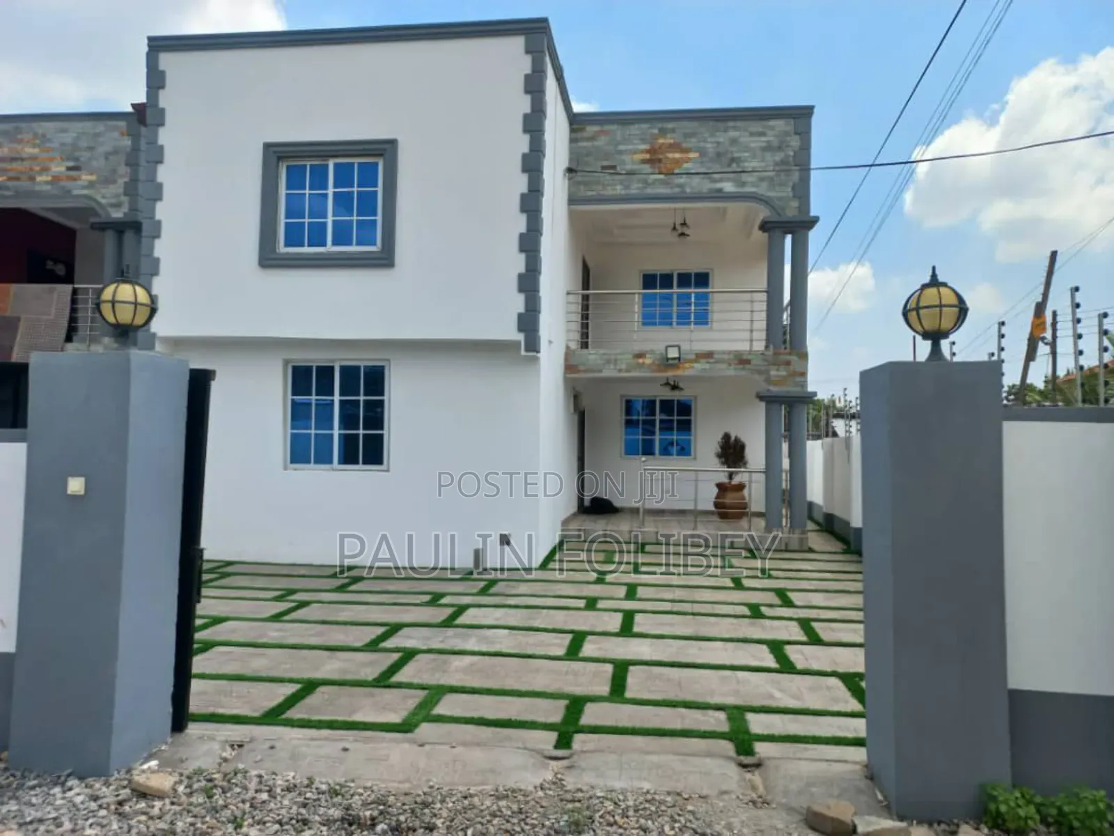 4bdrm Duplex in Dg Properties, Tantra Hills for rent