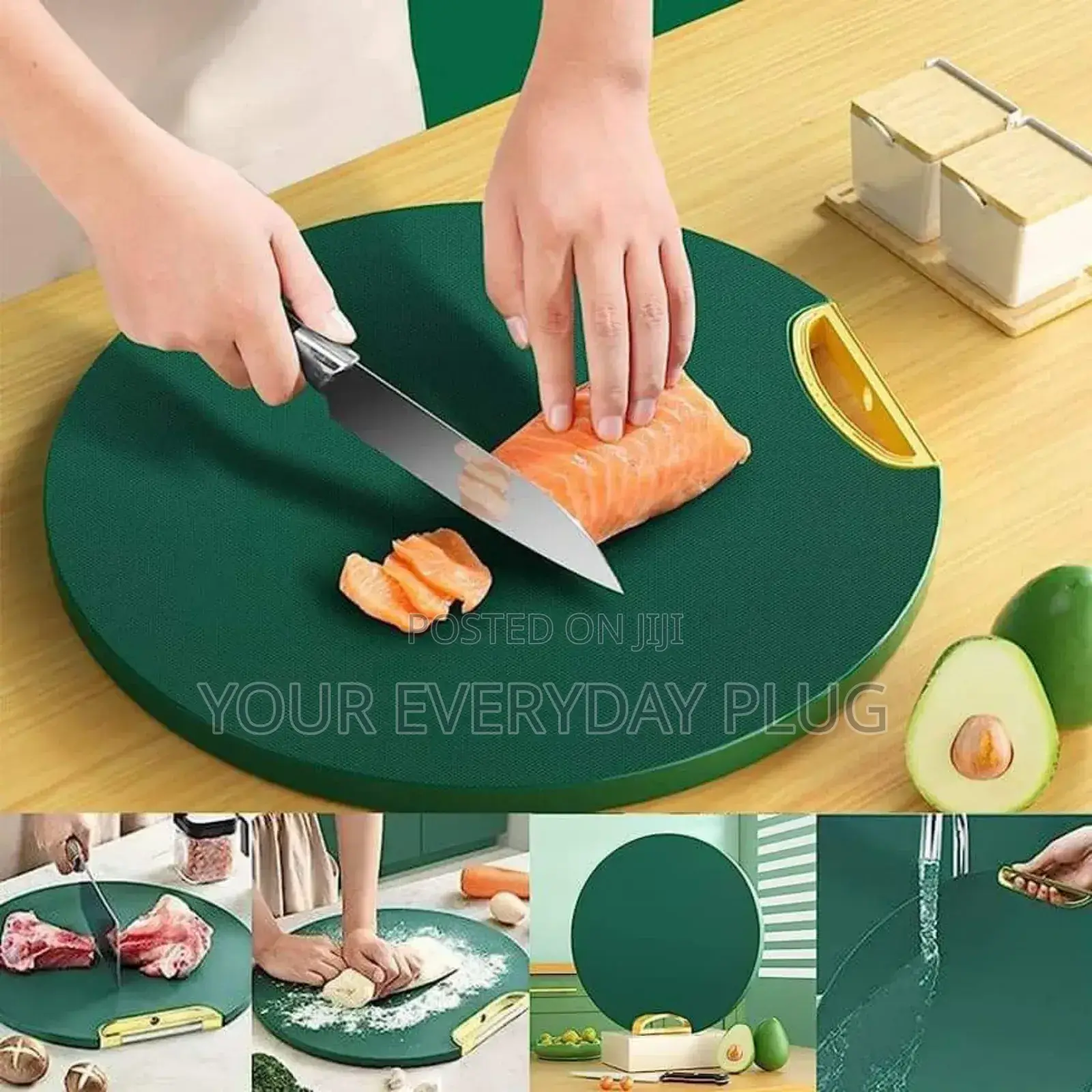 Stand-Able Double-Sided Chopping Board