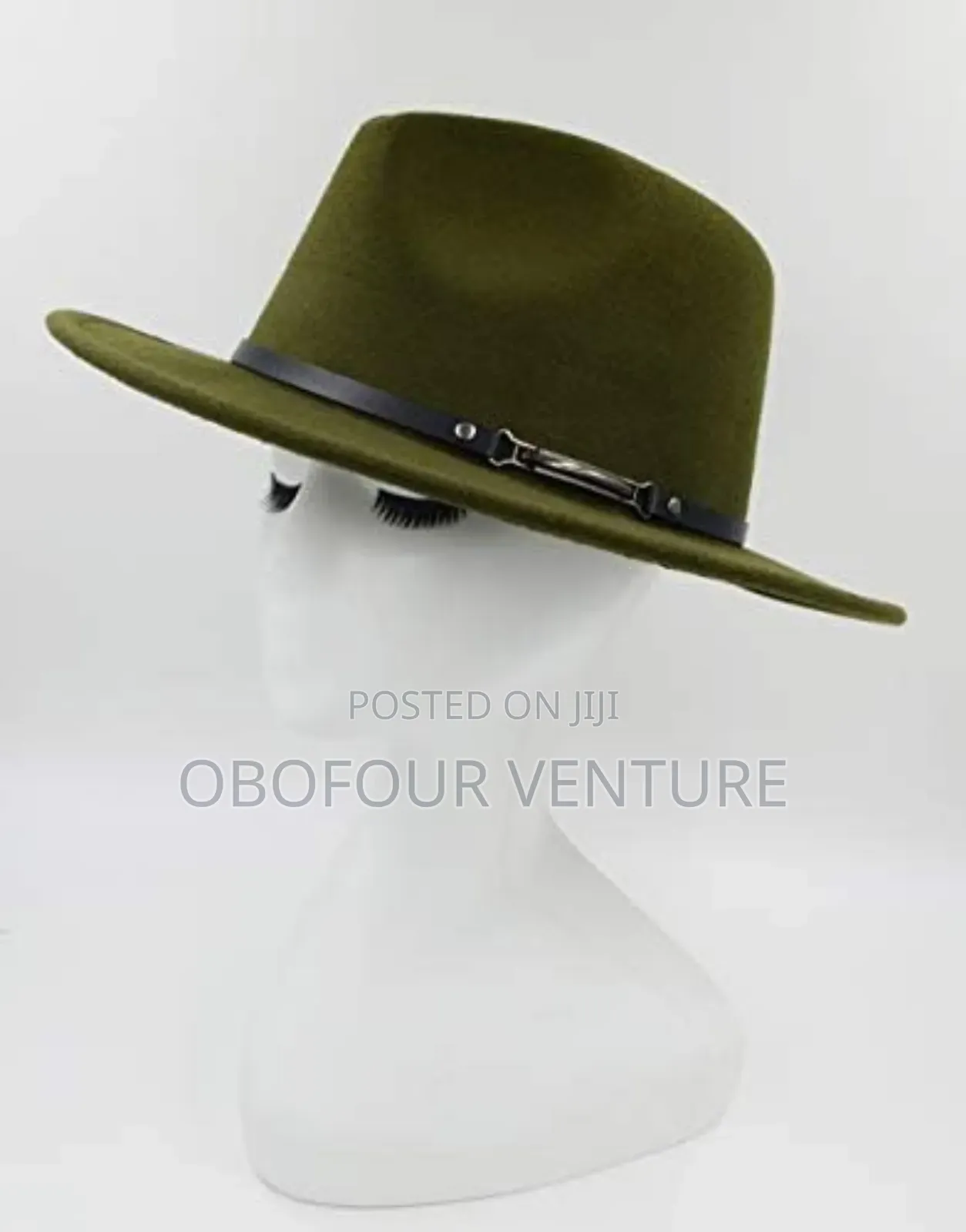 Angel! Army Green Green Fedora Hat for Every Season and All Occasions