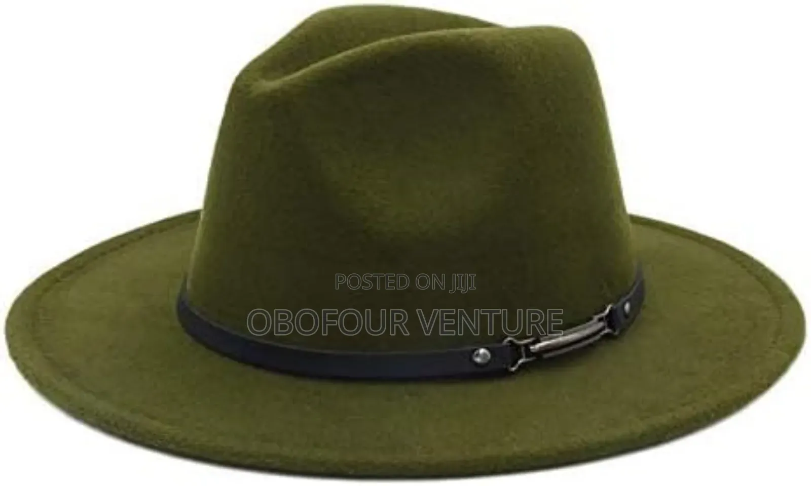 Angel! Army Green Green Fedora Hat for Every Season and All Occasions