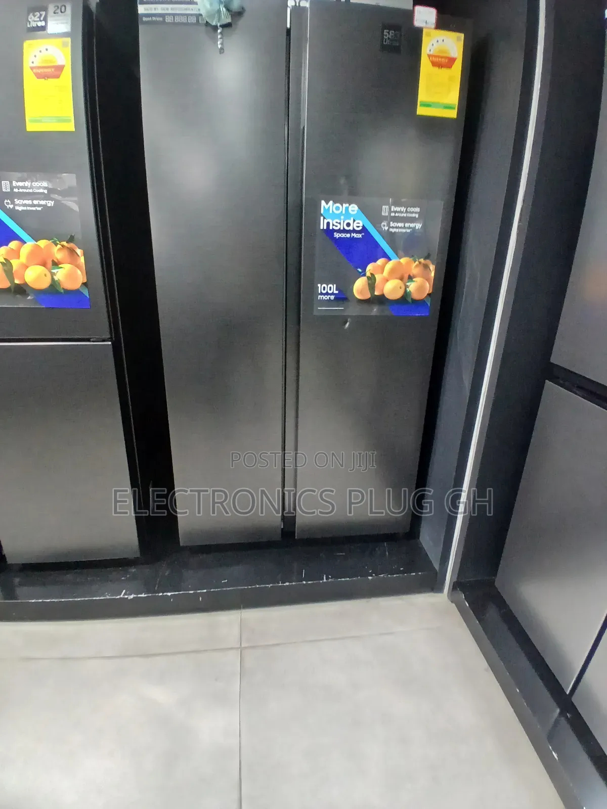 Samsung 583 Litres Smart Side By Side Refrigerator