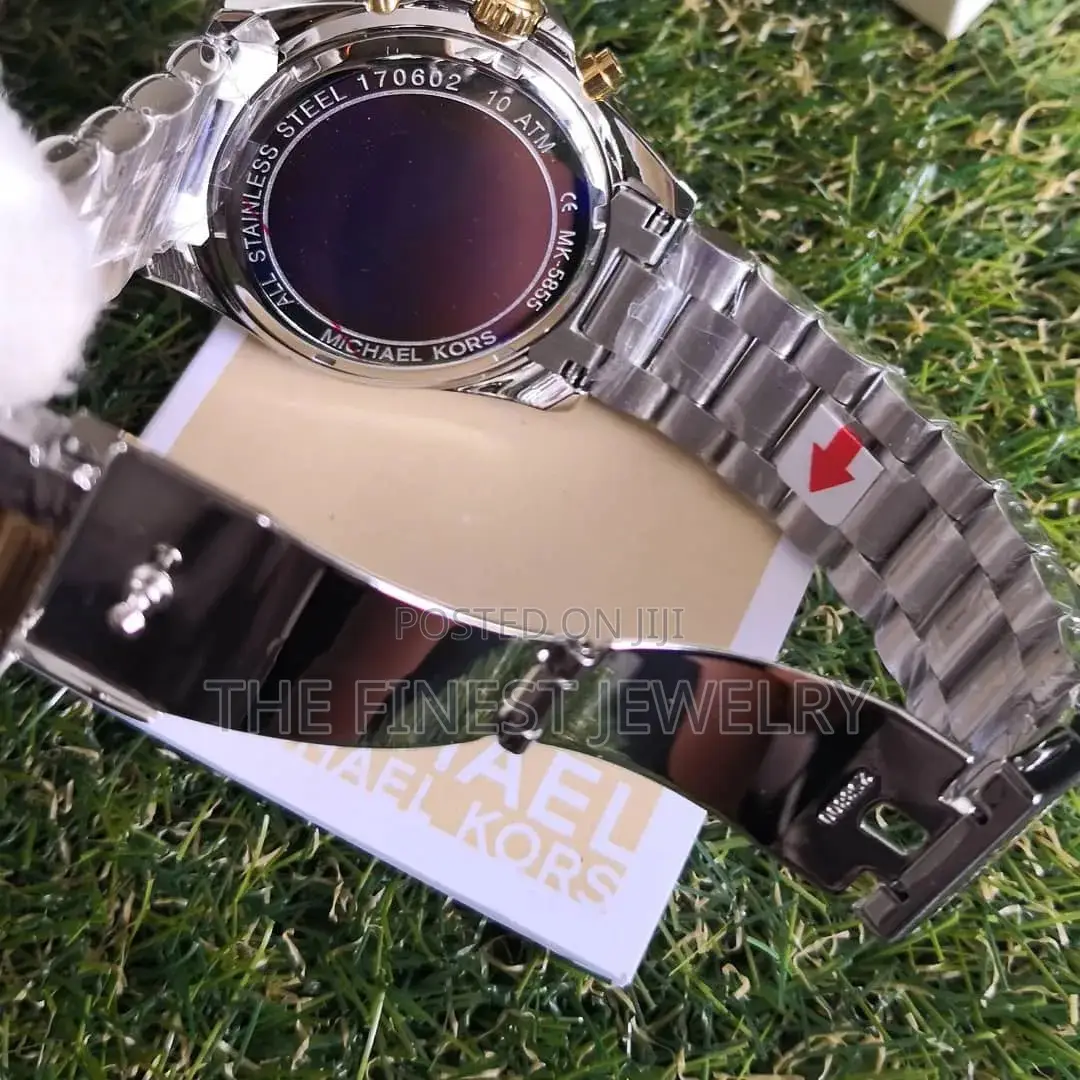 Michael Kors Men’S Watch, Sliver and Gold