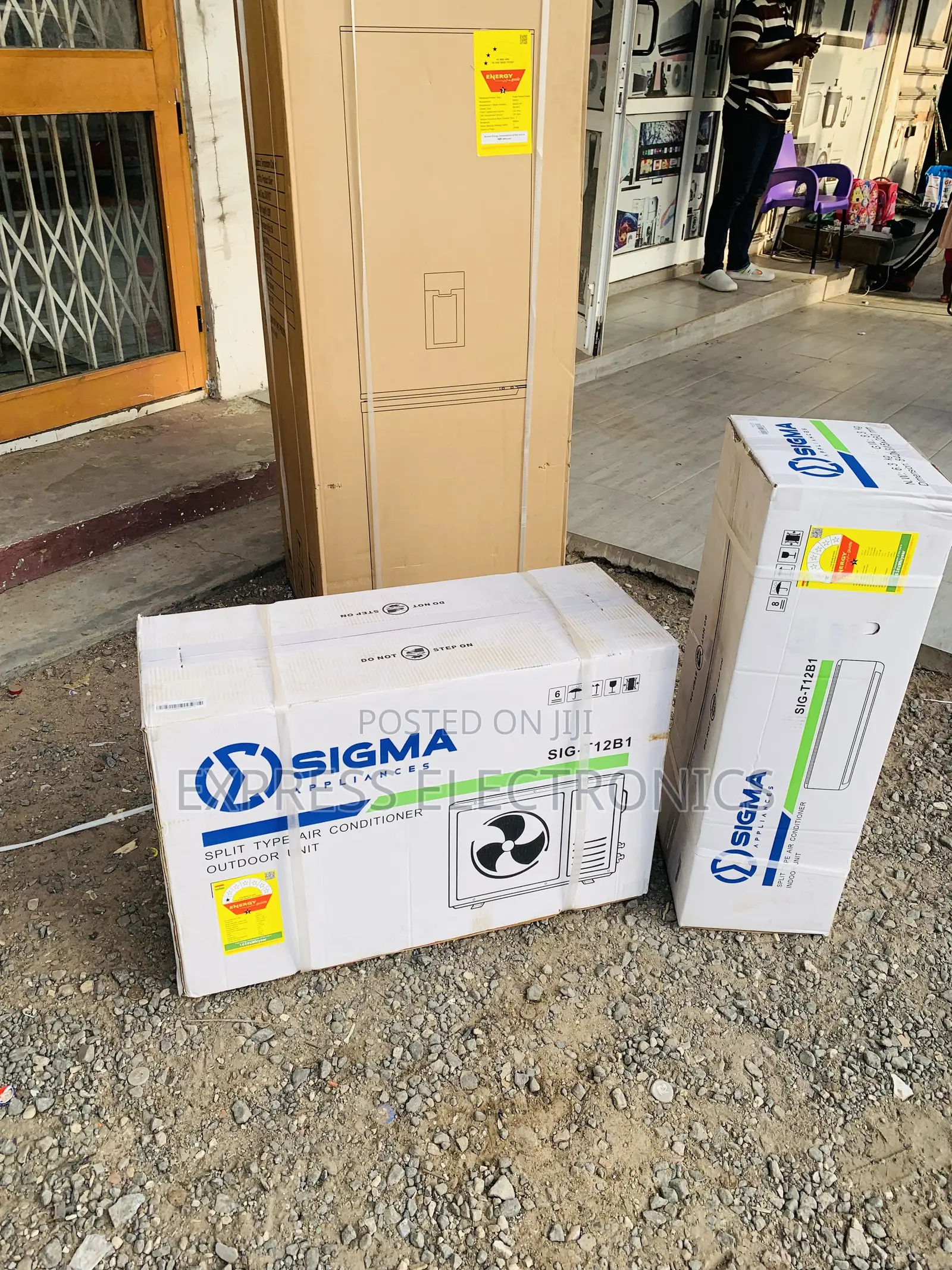 Available Now at Store Sigma Air Conditioner Split R41” 2.5hp