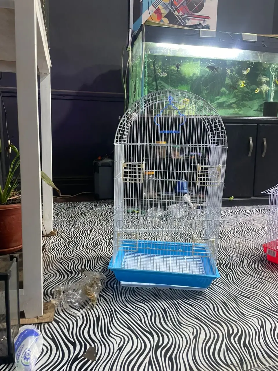 Heavy Round Long Parrot Cage