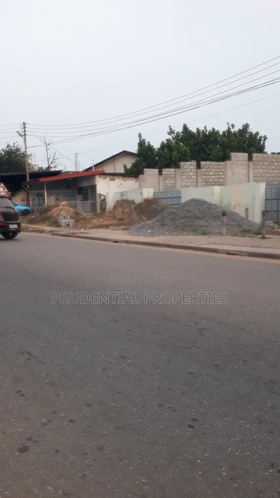 Roadside Land for Sale at Achimota