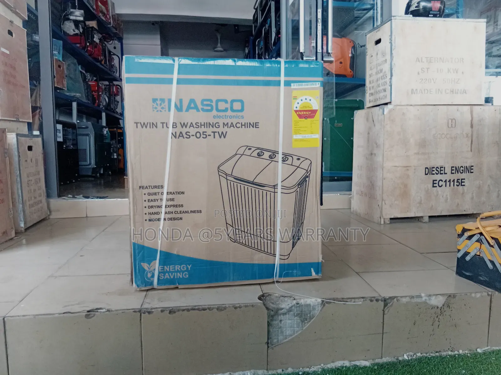 Nasco 5kg Washer – Designed for Easy Living