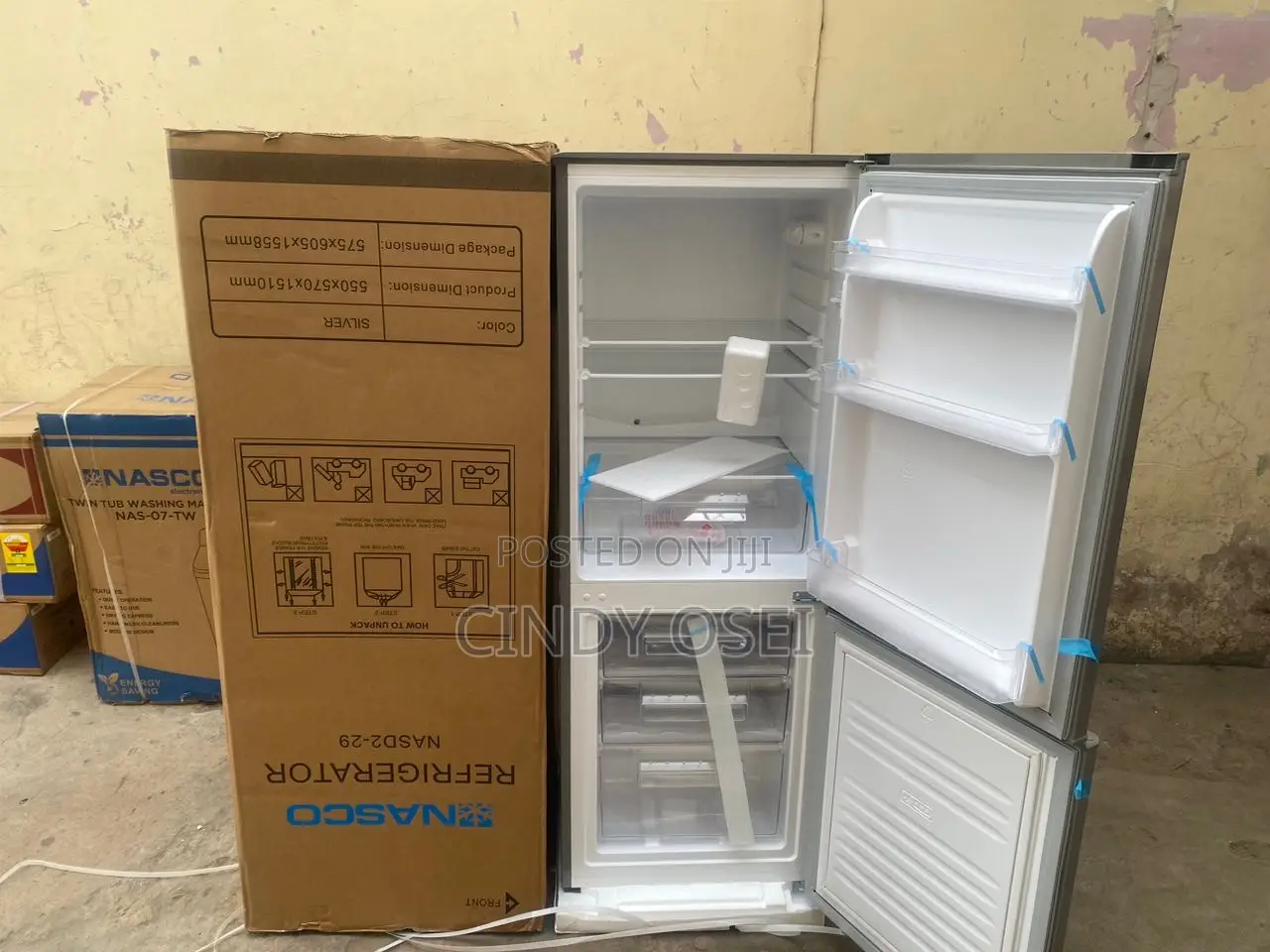 Nasd2-29 207liters Nasco Button Freezer Fridge