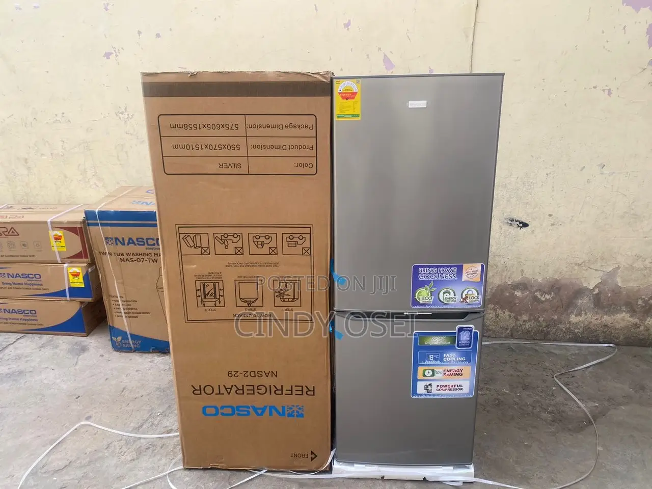 Nasd2-29 207liters Nasco Button Freezer Fridge