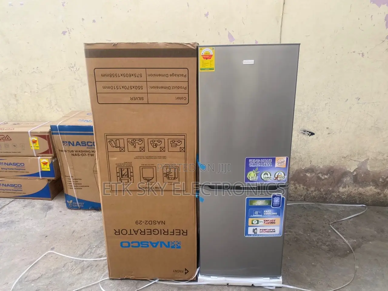 Nasd2-29 207liters Nasco Button Freezer Fridge