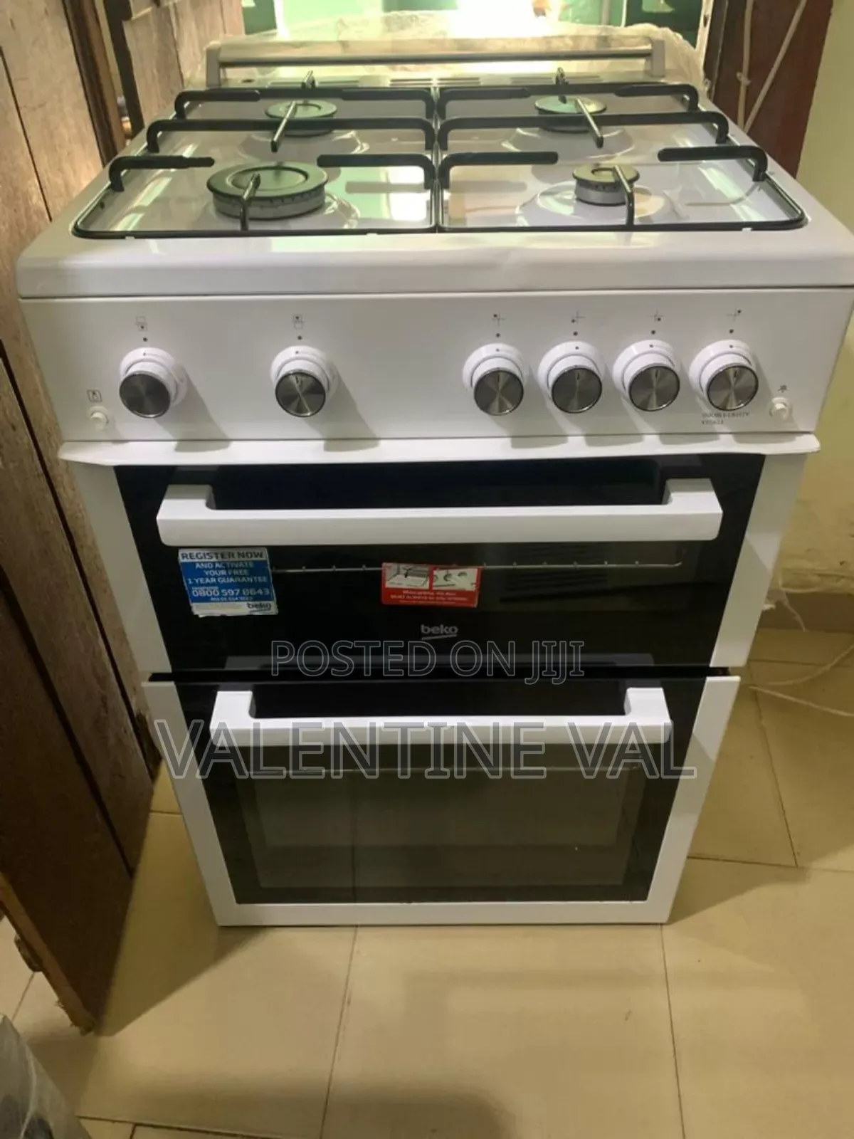 Full Gas Cooking Stove 60/60 Lovely Design Brand Name Beko