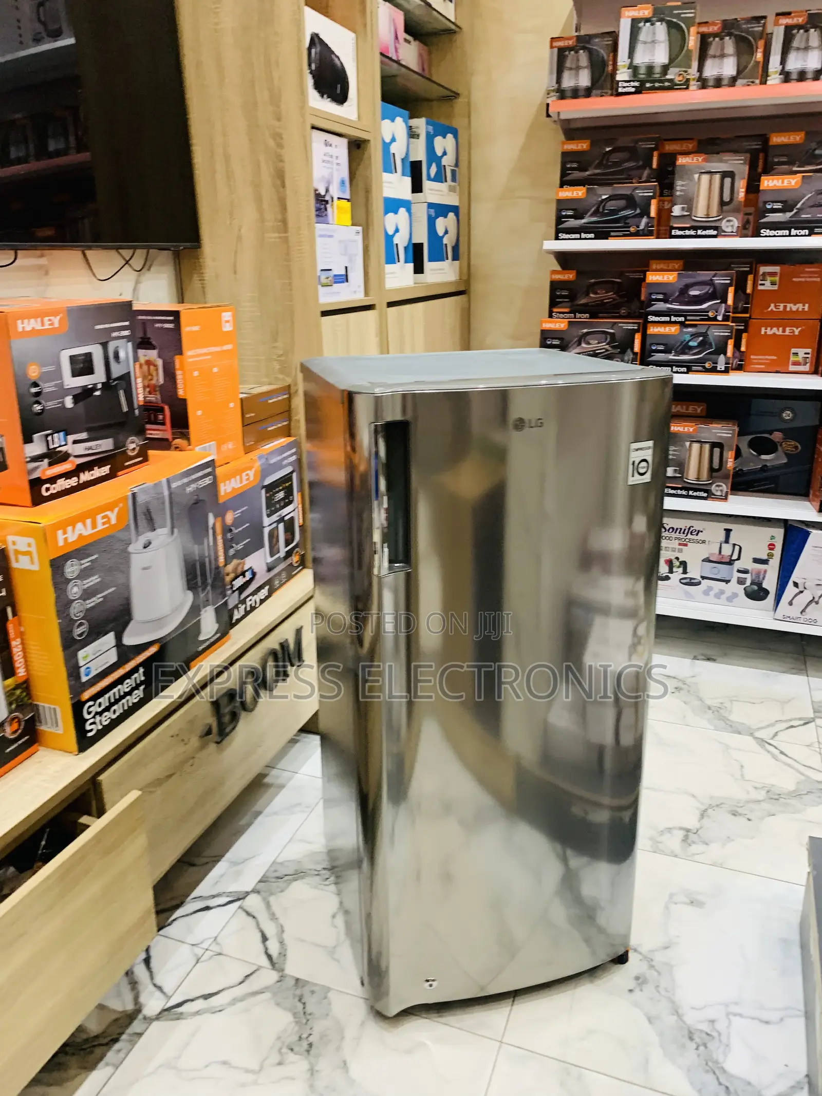 Available Now at Store Lg Single Door Fridge Grey 199l Lg Gn-Y201sls