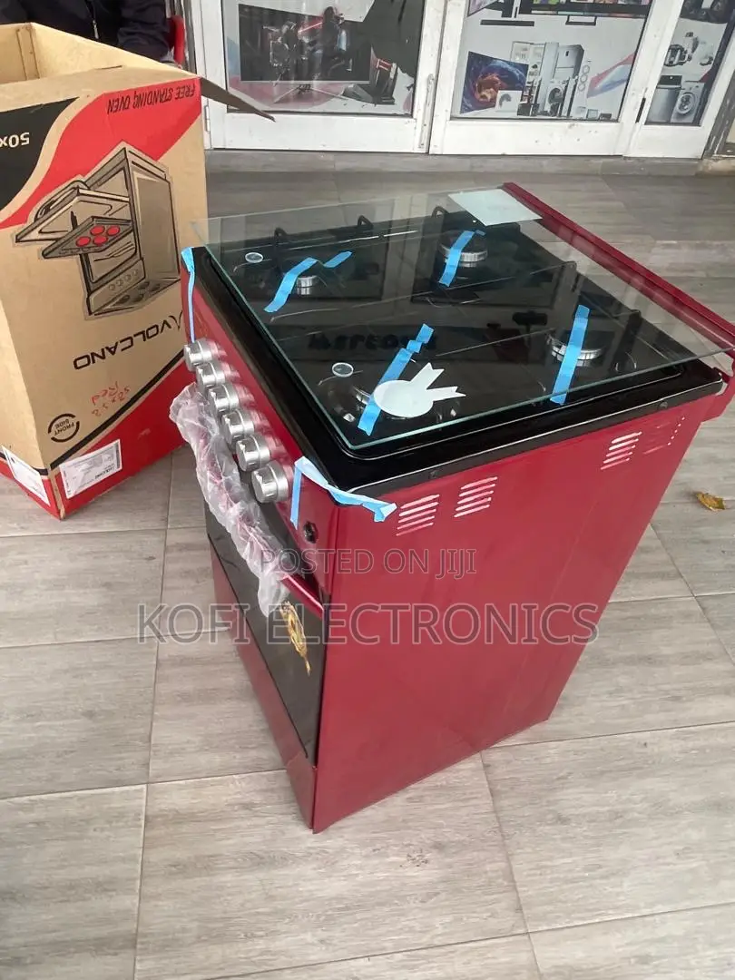 Heatmaster 4-Burner Gas Stove Ruby Series