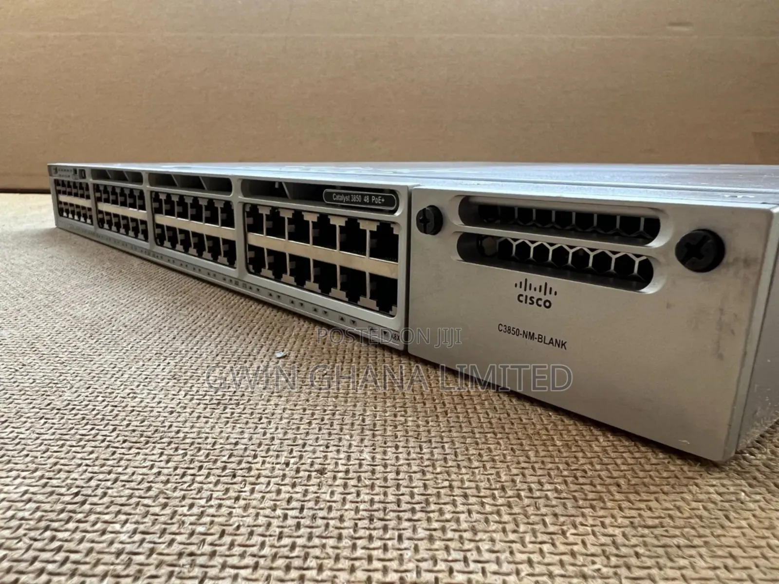 Cisco Catalyst 3850 48-Port Gigabit Poe+ Network Switch Ws-C3850-48p-