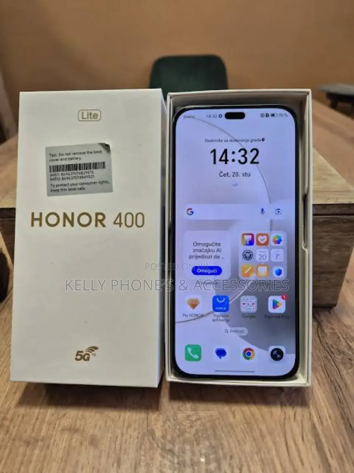 New Huawei Honor Magic 2 3D 512 GB Black